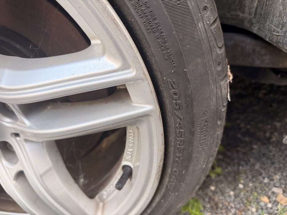 Alufelgi Borbet z oponami  17” 5x120 Bmw