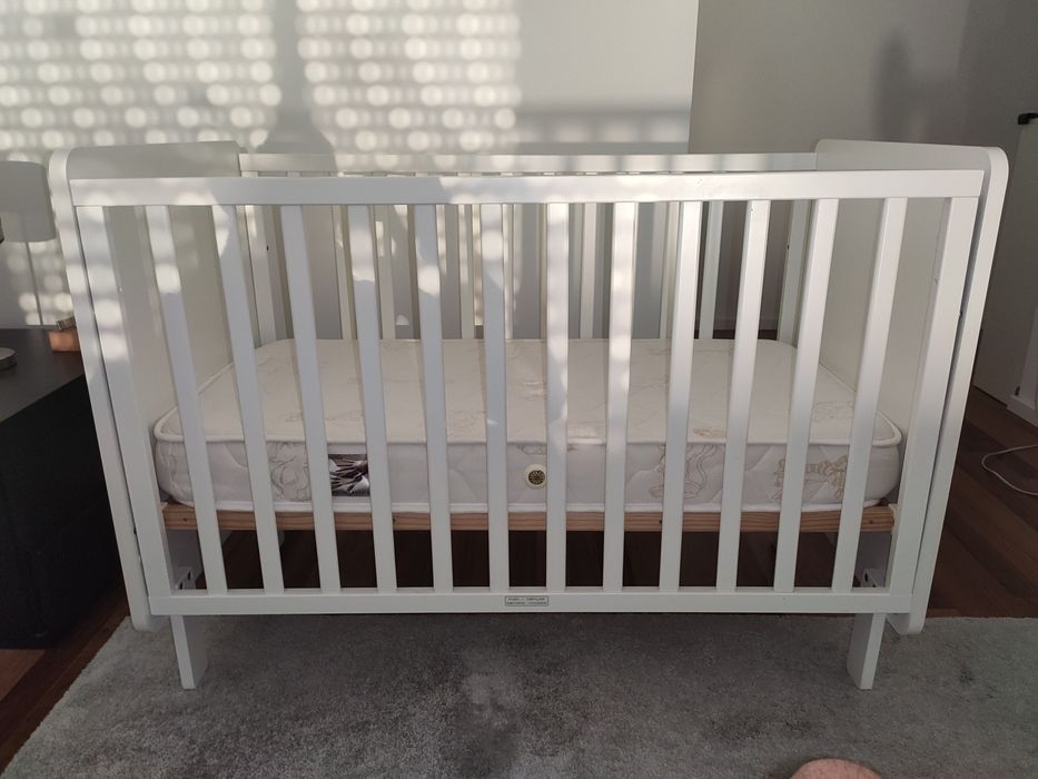 Berço cama Trama série Musa branco mate [Baixa de Preço]