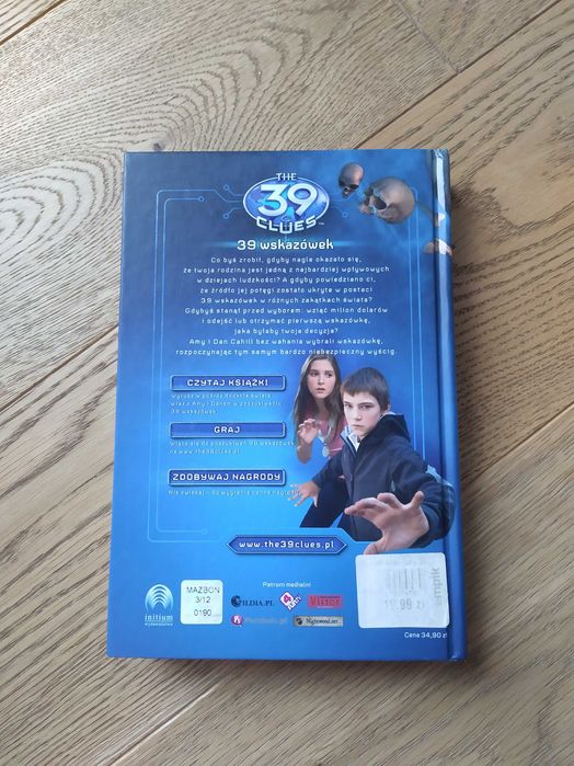 39 Wskazówek T.1 Labirynt Kości Rick Riordan