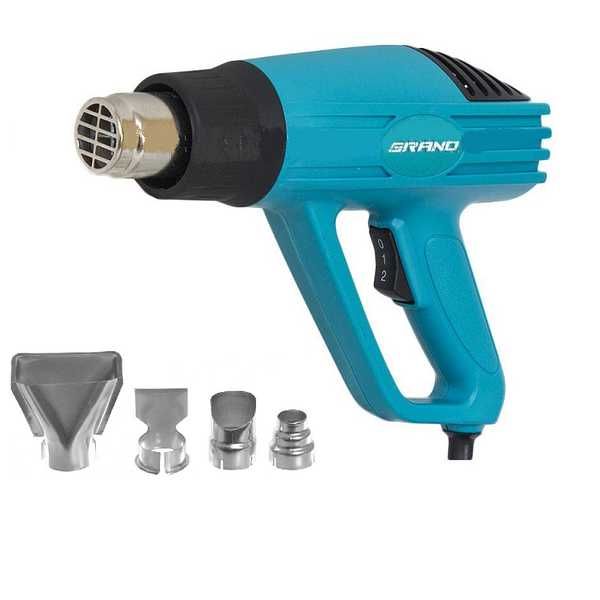 Будівельний фен Grand ФП-2200 з насадками