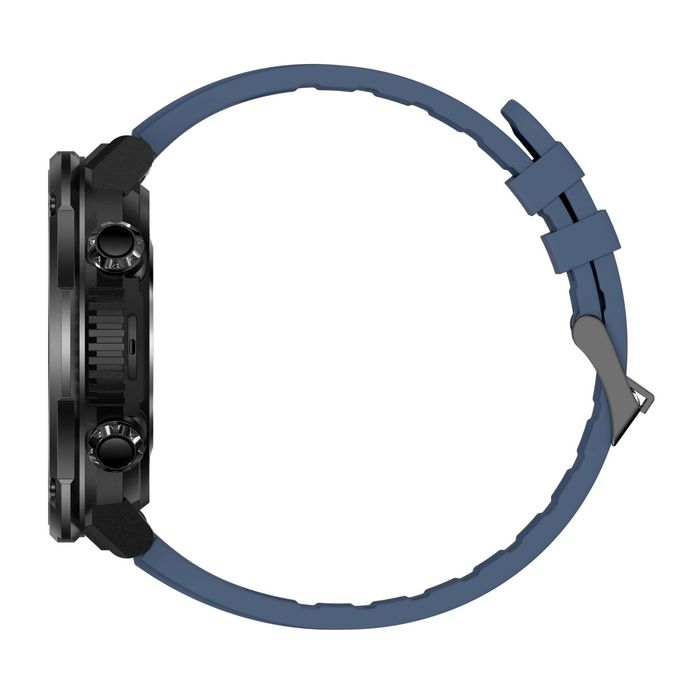 smartwatch gravity gt21-5 + granatowy pasek silikonowy
