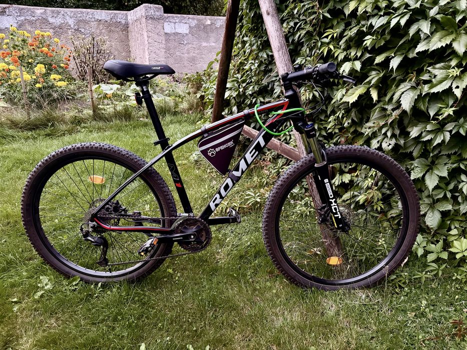 Romet M1 Mustang 27.5 M rama 17 Alivio 3x9 stan idealny! Po 2 sezonach - maly przebieg. Stan fabryczny.