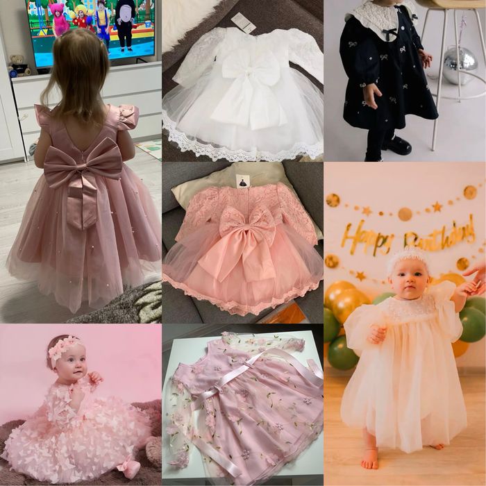 Сукня святкова 6-12-24міс 1рік 2 роки годик 74 80 86 1-2 года