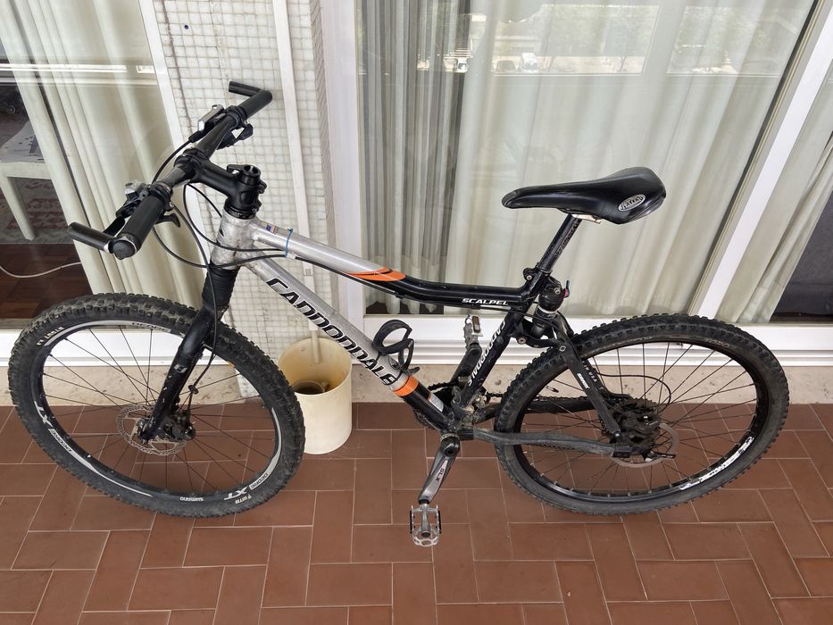 Bicicleta Cannondale Scalpel clássica