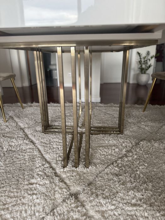 Mesa extensivel branca