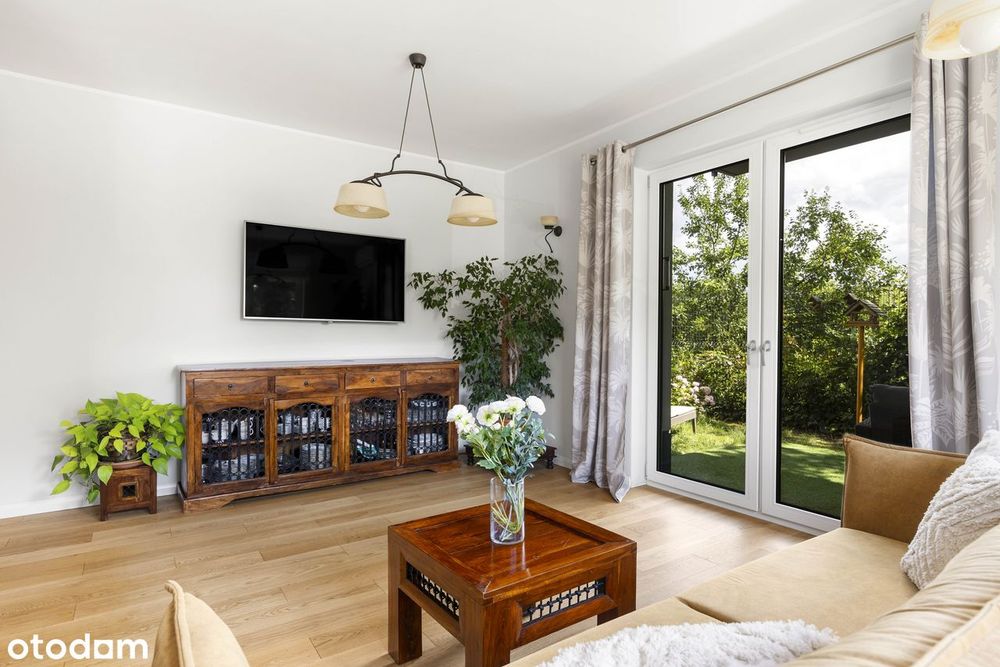 3 pokoje z ogrodem 42 m² | kameralny budynek | Klecina