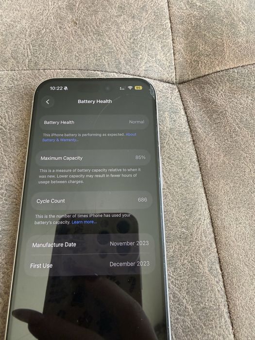 Iphone 15 pro  256 GB білий