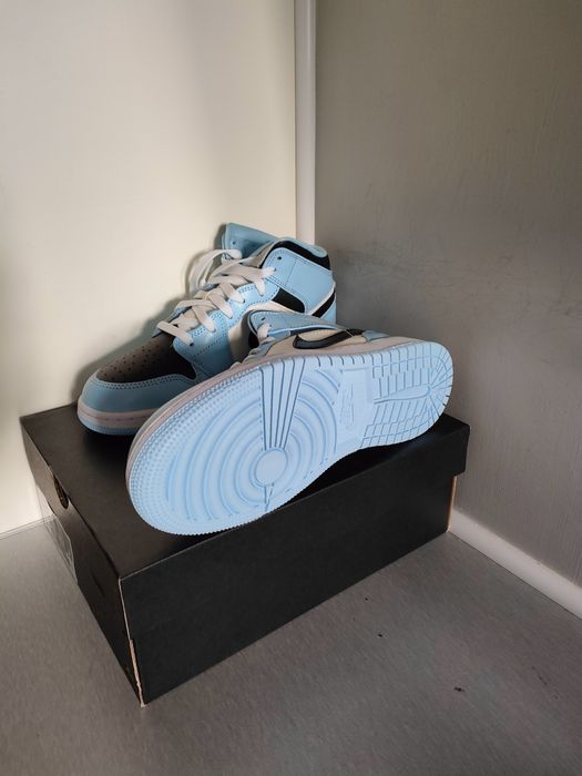 Buty nike air jordan 1 mid ice blue 37.5