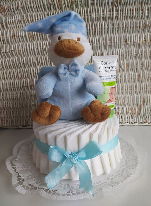 Prenda Bebé - Bolo de Fraldas Menino