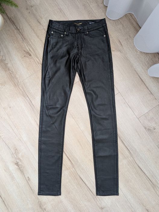 Штани Saint Laurent Hedi Slimane skinny low waist 2014