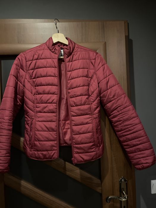 Pikowana kurtka bez kaptura