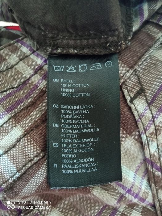 H&M krótkie spodenki szorty w kratkę M