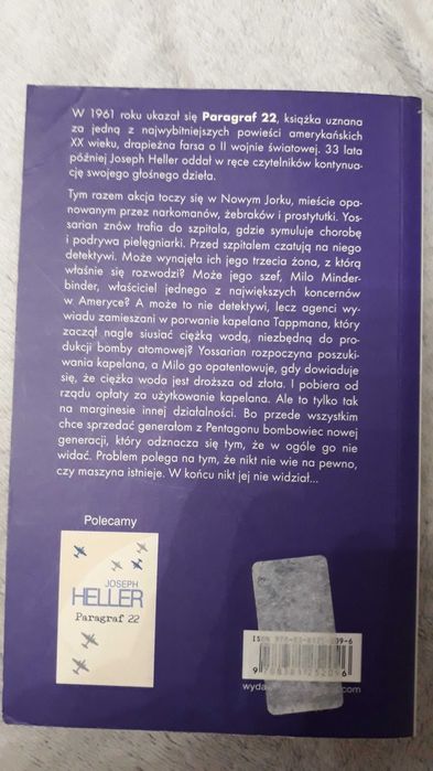 Joseph Heller - Ostatni rozdział, czyli paragraf 22 bis (pocket)