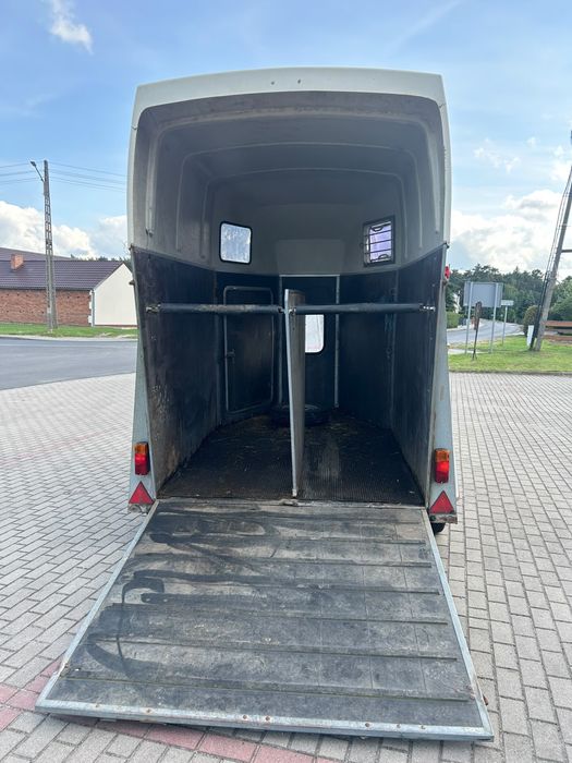 Przyczepa dla koni dmc 1500kg zarejestrowana w PL