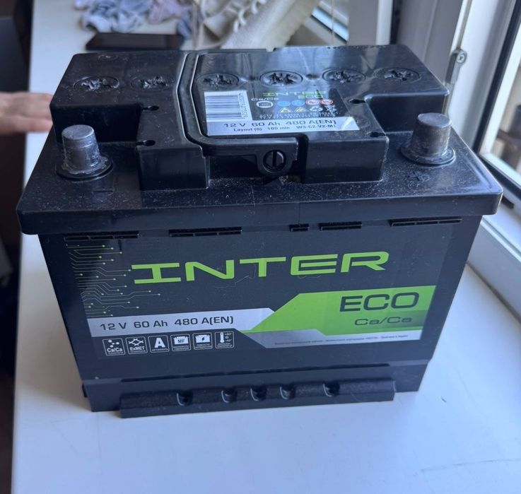 Продам акумулятор INTER ECO 60 Ah