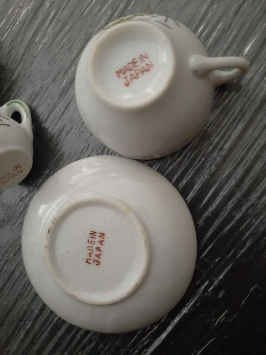 Conjunto de Louça Vintage para Crianças Japan