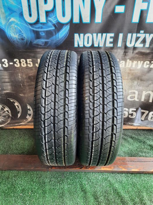 Opony letnie 195/70/15C Semperit wzmacniane Para 10mm!! jak Nowe