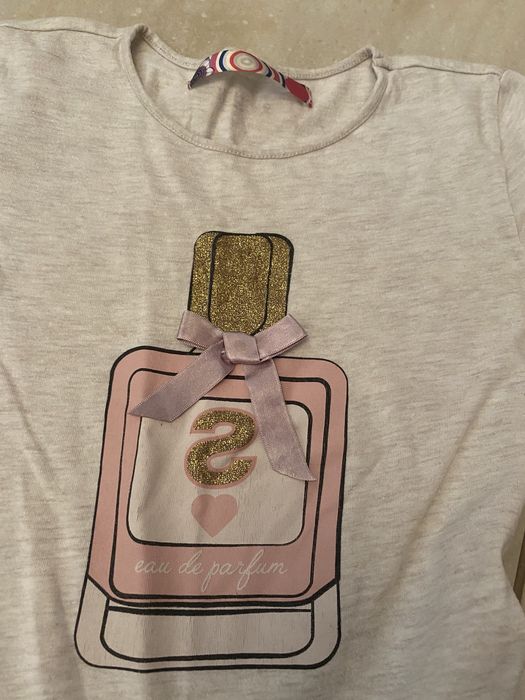 Desigual bawełniana sukienka z tiulem na dziewczynkę 10-11 lat, cekiny