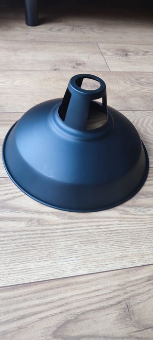 Zestaw 2 klosze do lampy sufitowej loft czarny mat