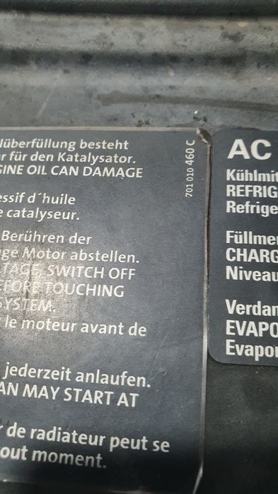 Телевізор, маска радіаторів Volkswagen Touareg, Porsche Cayenne таурег