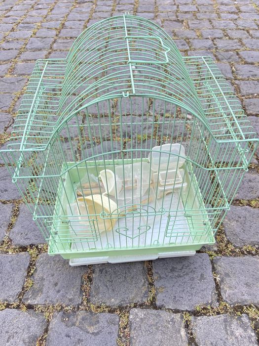 Artigos animais: gaiola, cama gatinho, auxiliar se higiene, wc
