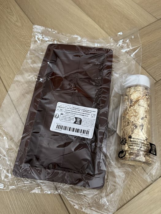 Foremka Do Czekolady Dubajskiej + Płatki Złota Do Dekoracji