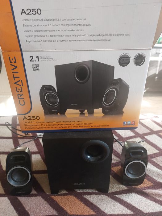 Głośniki Creative A250 Speaker System 2.1 plus ET2 dodatek Starogard ...