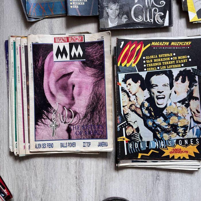 Czasopisma Magazyn Muzyczny 52 szt lata 80-90 te