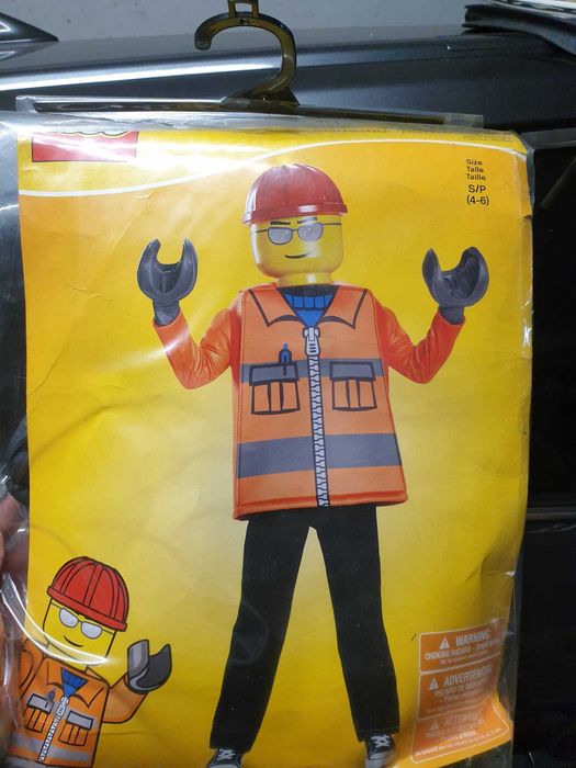 Disfarce Carnaval Lego 4-6anos