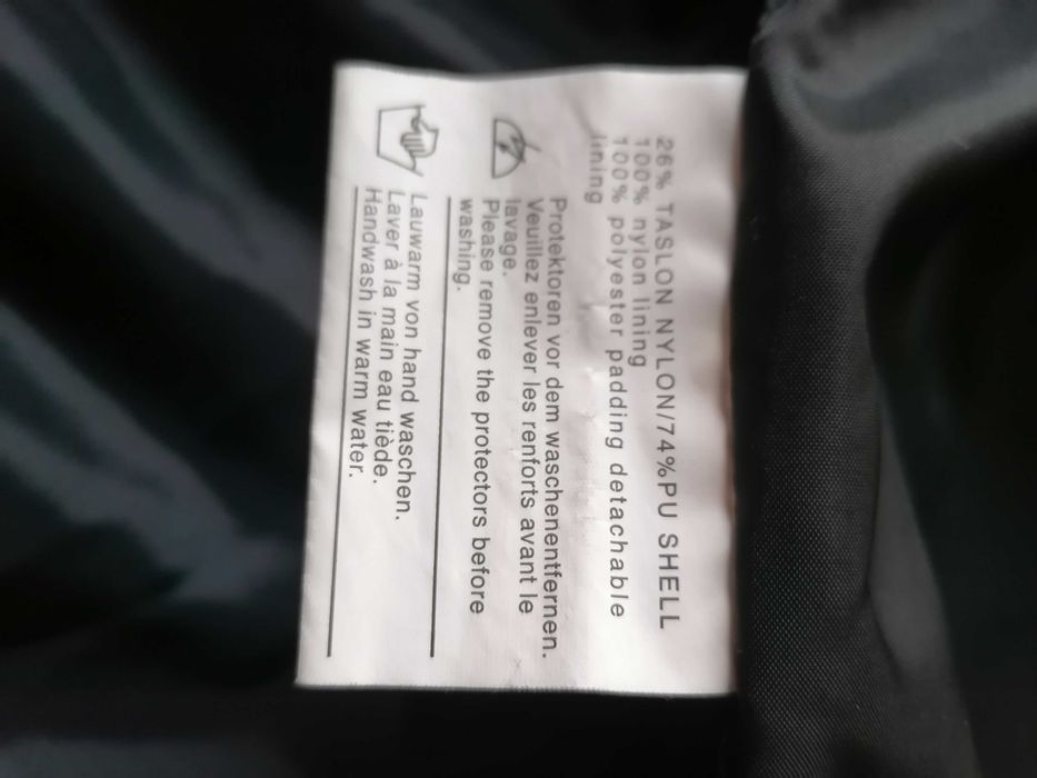 Blusão UVEX motard sem uso