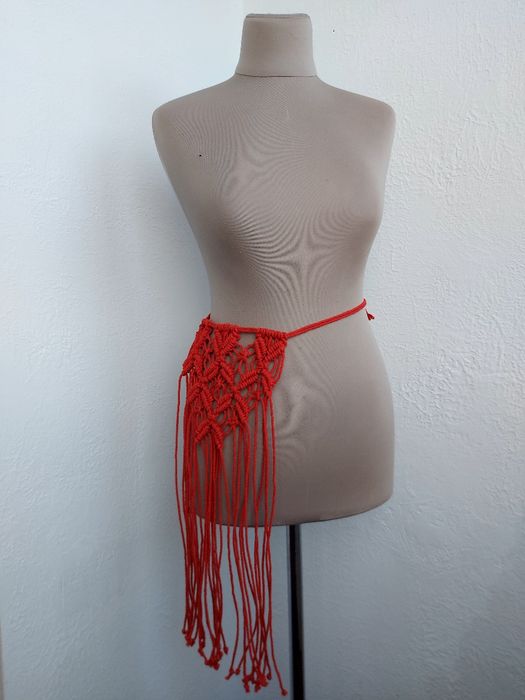 Припинда пояс макраме пояс з ниток для мами і доньки