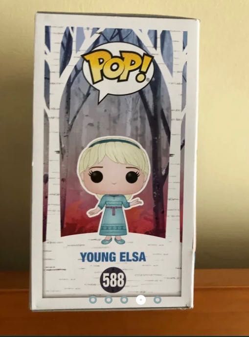 Young Elsa ( Funko) 
Frozen II Novo