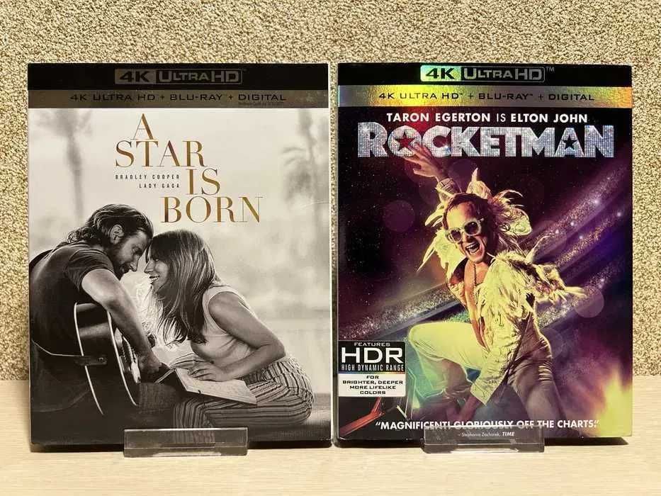 4K UHD Blu-ray Плохие парни 1-3 /Ярость/ Черный ястреб /Звезда родилась/Джерри Магуайер/Филадельфия