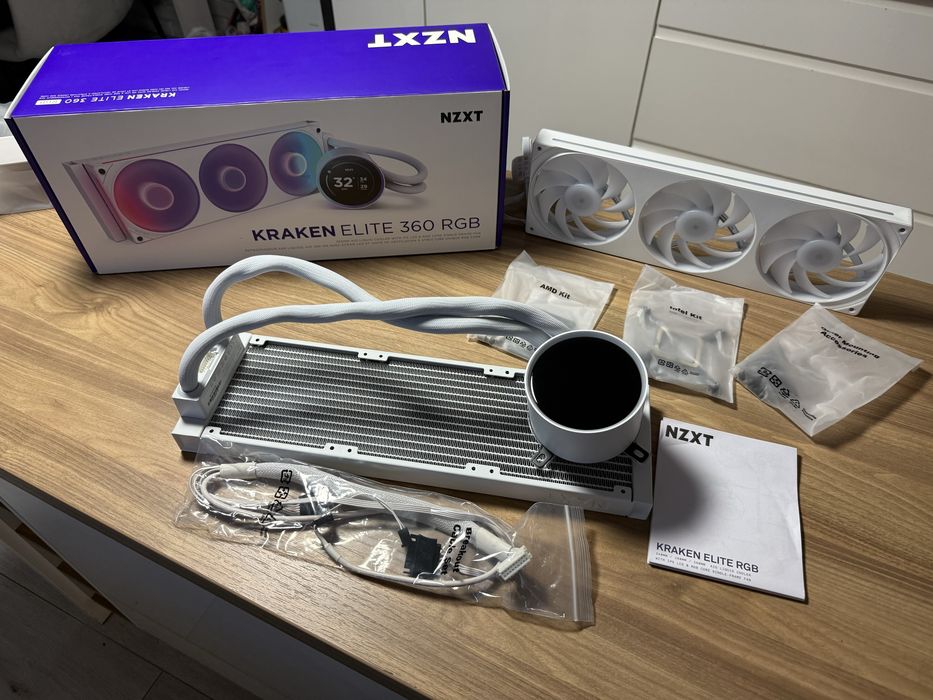Chłodzenie AiO NZXT kraken elite v2 białe