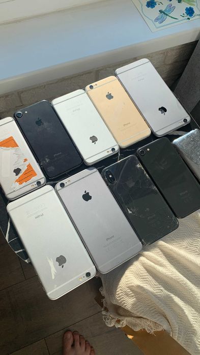 Лот 9шт iphone (від 6s до XS) + ipod touch