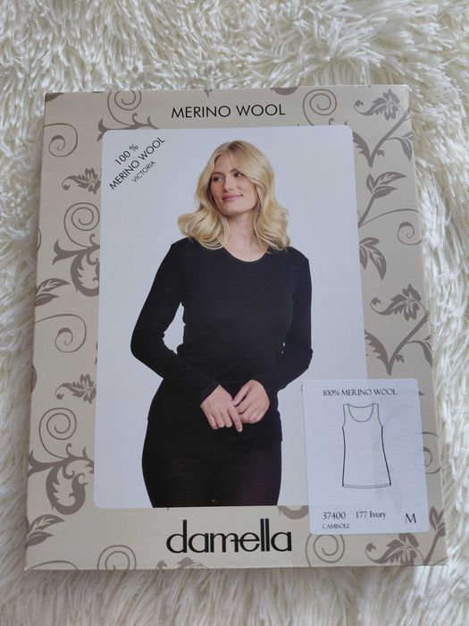 Майка з меріносу  Dаmella айворі