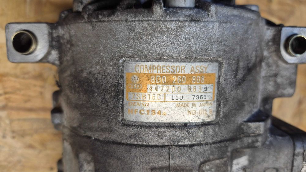 Compressor Ar Condicionado ORIGINAL AUDI/ DENSO REF: 8D0,260,808