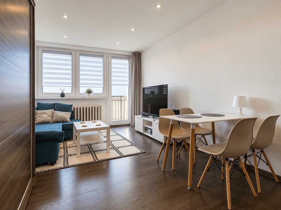 Kawalerka z osobną sypialnią, balkon - Szczecińska 10, blisko Parku Róż, BEZ PROWIZJI
