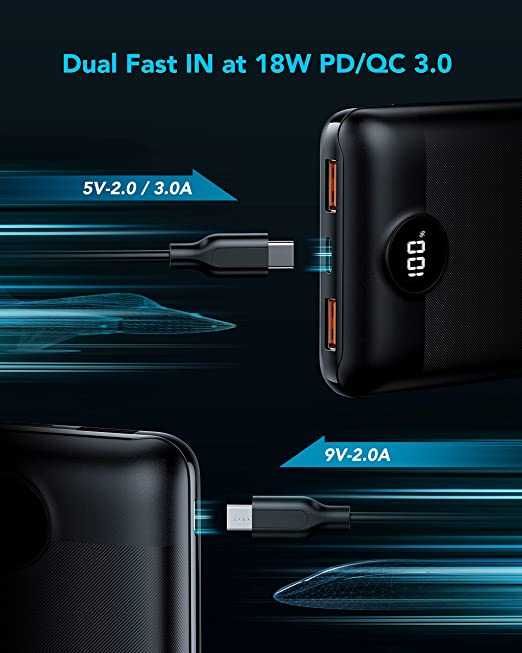 Powerbank 20 000 mAh