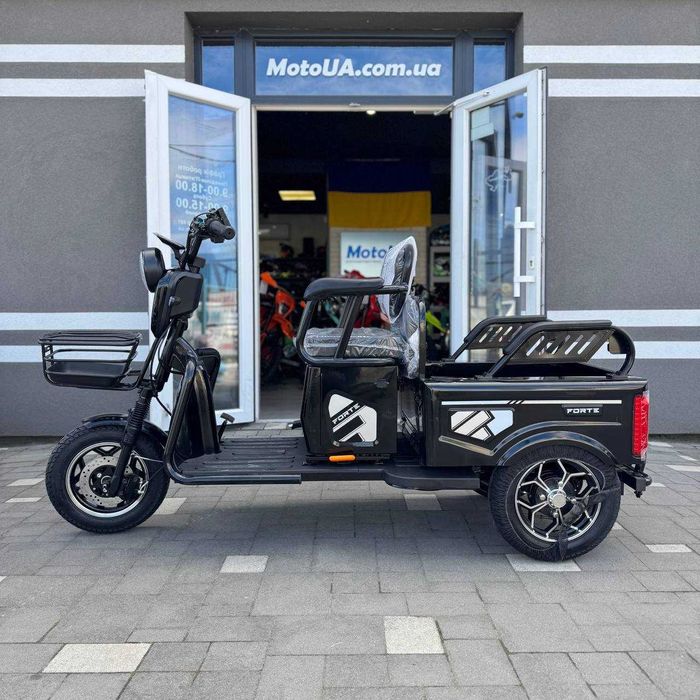 Трицикл акумуляторний Forte CARGO-WN1072 800w 72В/20Ач гарантія