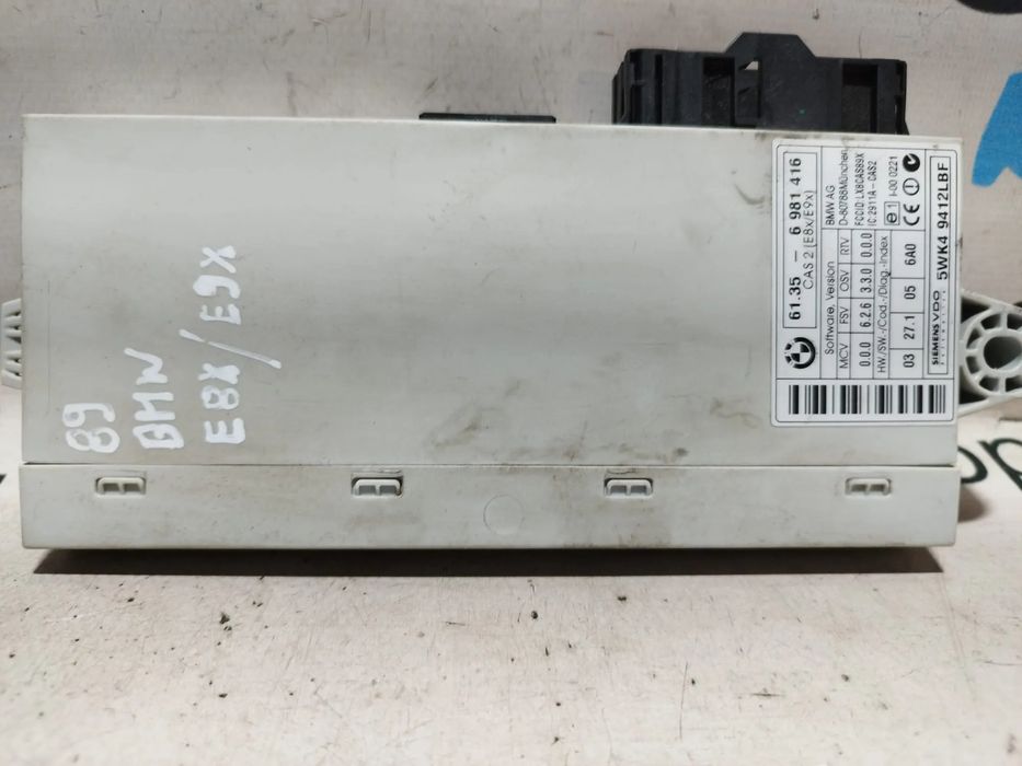 CENTRALINA DE COMANDO SISTEMA CONFORT BMW EX8 E87 EX9 E90 5WK49412LBF