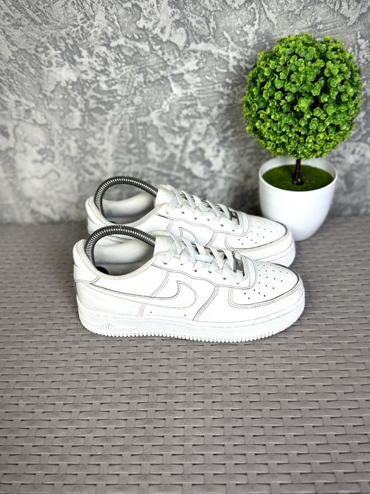 Nike Air Force 1 кроссовки 36 размер детские кожаные спортивные