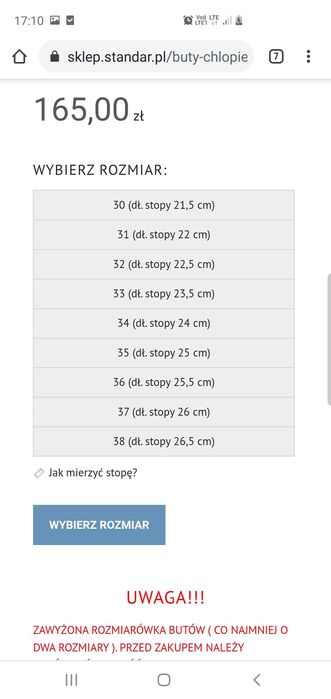 Buty chłopięce - pantofle, r. 34/35 Skóra!