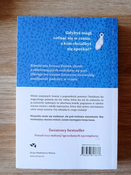 Książka "Zanim wyblakną wspomnienia" (autor: Toshikazu Kawaguchi)