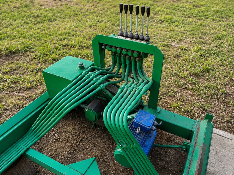 Trak taśmowy przewoźny z pełną hydrauliką + korowarka | Mobilny tartak