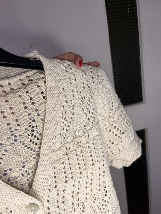 Casaco feito há mão