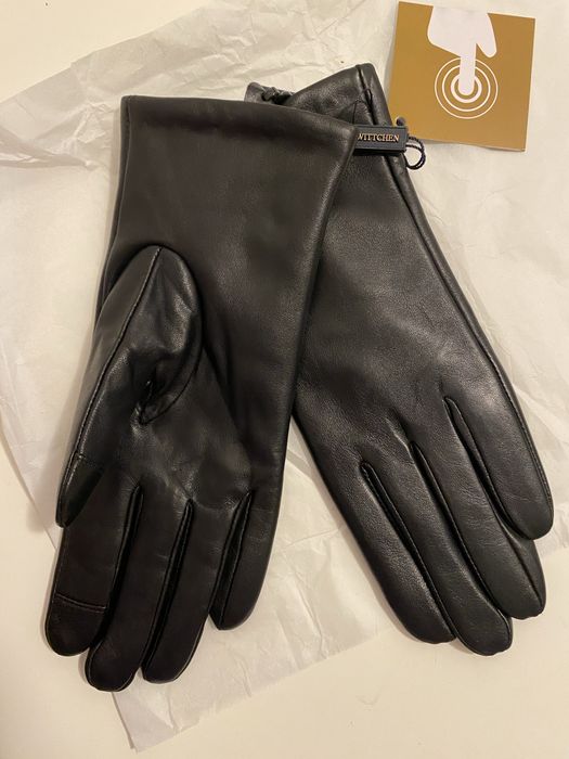 Жіночі шкіряні рукавички WITTCHEN розмір S, M, L