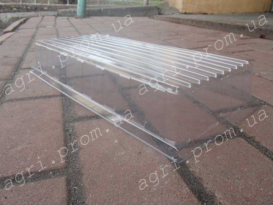 Комплект для розсади на 50 вічок: касета+піддон+кришка (10 комплектів)