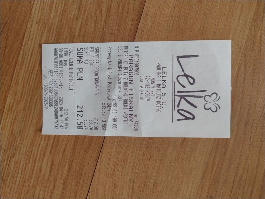 Buty na kółkach - butorolki