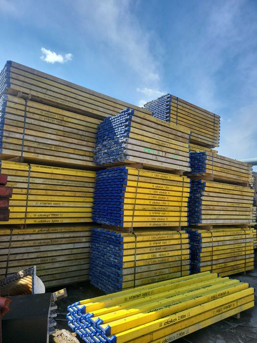 Szalunki Ścienne Stropowe Stemple Dźwigary Blaty Trójnogi Głowice